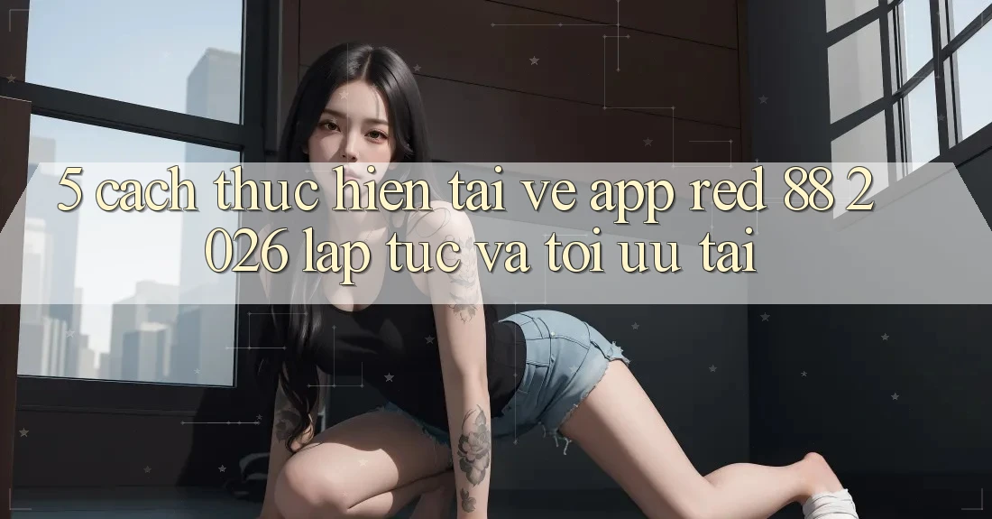 5. Cách thực hiện Tải về App red 88 2026 Lập tức Và Tối Ưu Tải