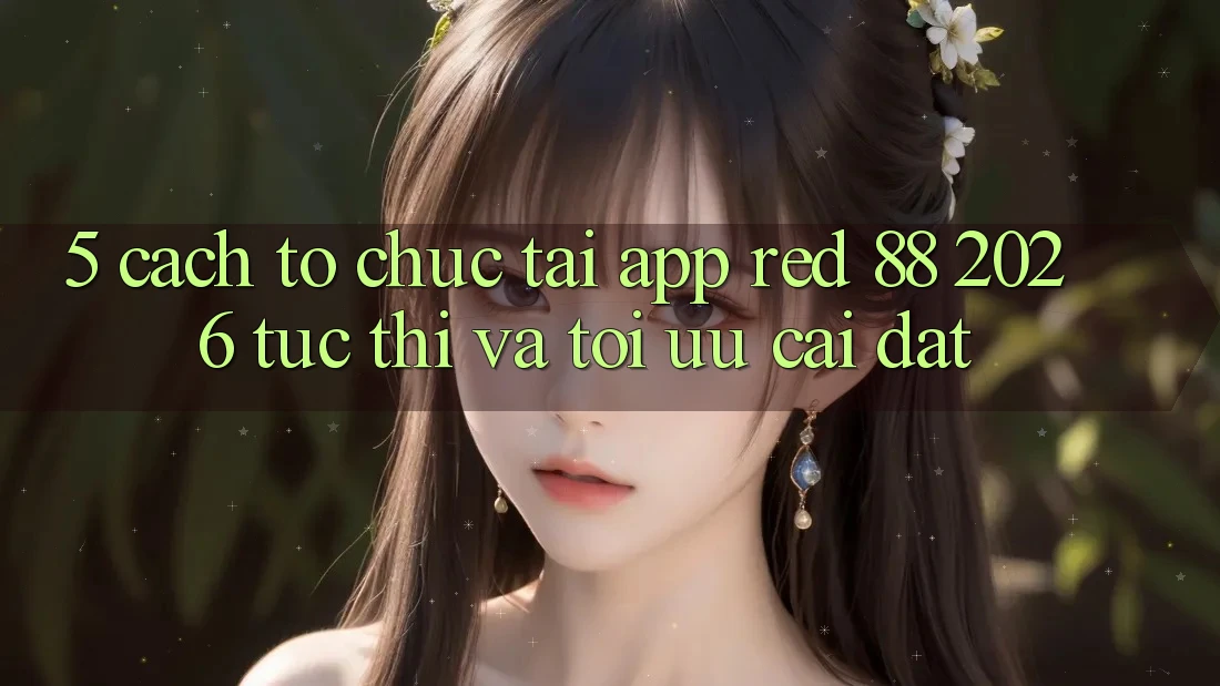 5. Cách tổ chức Tải App red 88 2026 Tức thì Và Tối Ưu Cài Đặt