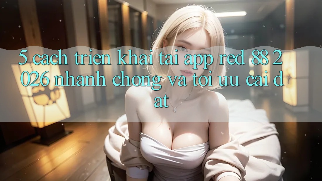 5. Cách triển khai Tải App red 88 2026 Nhanh Chóng Và Tối Ưu Cài Đặt