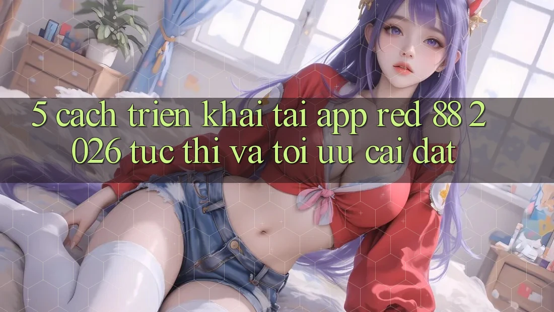 5. Cách triển khai Tải App red 88 2026 Tức thì Và Tối Ưu Cài Đặt