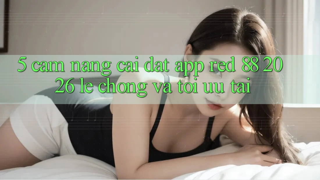 5. Cẩm nang Cài đặt App red 88 2026 Lẹ Chóng Và Tối Ưu Tải