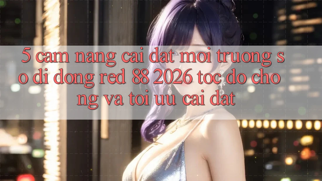 5. Cẩm nang Cài đặt Môi trường số di động red 88 2026 Tốc độ Chóng Và Tối Ưu Cài Đặt