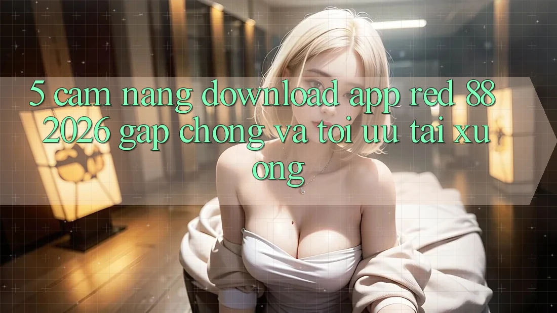 5. Cẩm nang Download App red 88 2026 Gấp Chóng Và Tối Ưu Tải xuống