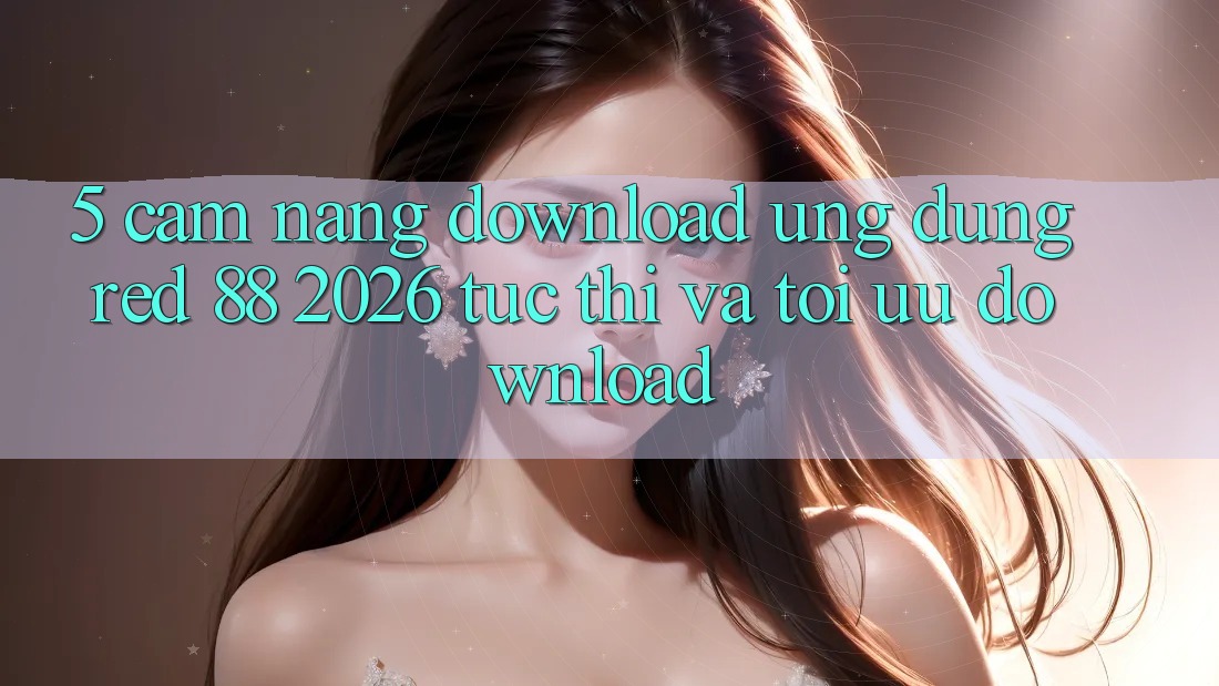 5. Cẩm nang Download Ứng dụng red 88 2026 Tức thì Và Tối Ưu Download