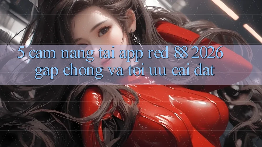 5. Cẩm nang Tải App red 88 2026 Gấp Chóng Và Tối Ưu Cài Đặt