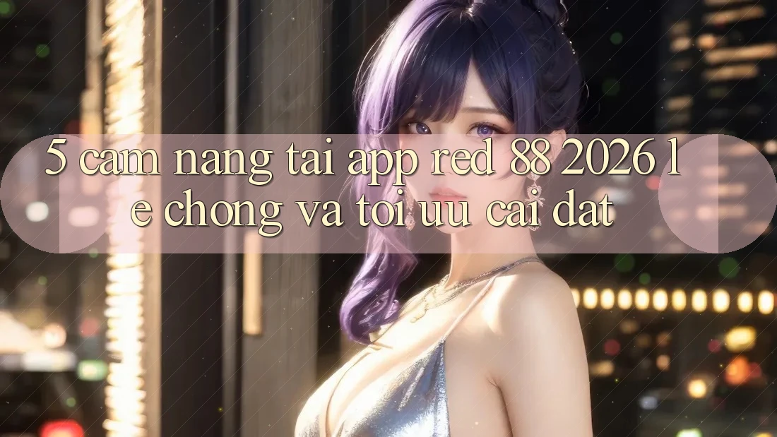 5. Cẩm nang Tải App red 88 2026 Lẹ Chóng Và Tối Ưu Cài Đặt