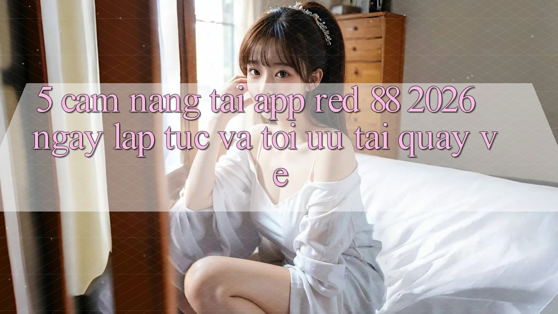 5. Cẩm nang Tải App red 88 2026 Ngay lập tức Và Tối Ưu Tải quay về