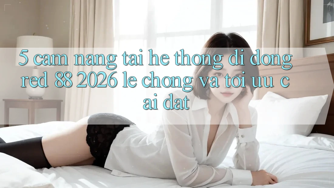 5. Cẩm nang Tải Hệ thống di động red 88 2026 Lẹ Chóng Và Tối Ưu Cài Đặt