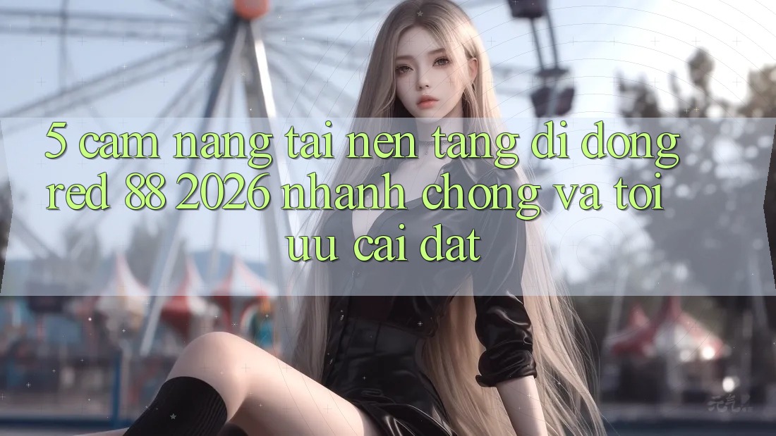 5. Cẩm nang Tải Nền tảng di động red 88 2026 Nhanh Chóng Và Tối Ưu Cài Đặt