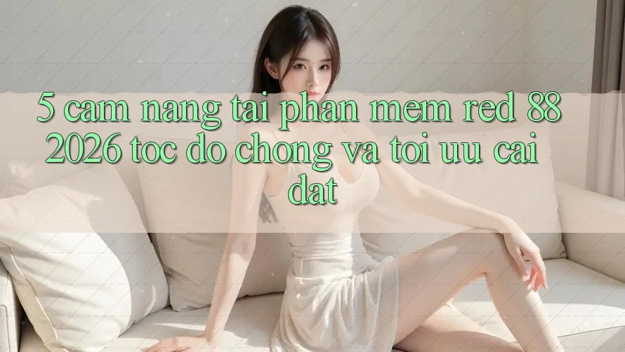 5. Cẩm nang Tải Phần mềm red 88 2026 Tốc độ Chóng Và Tối Ưu Cài Đặt