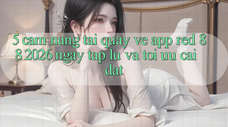 5. Cẩm nang Tải quay về App red 88 2026 Ngay tắp lự Và Tối Ưu Cài Đặt