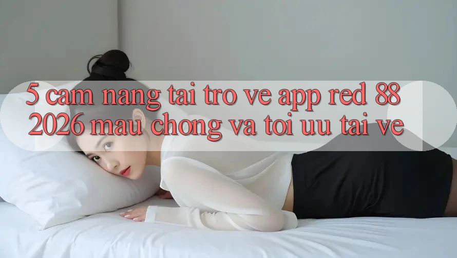 5. Cẩm nang Tải trở về App red 88 2026 Mau Chóng Và Tối Ưu Tải về
