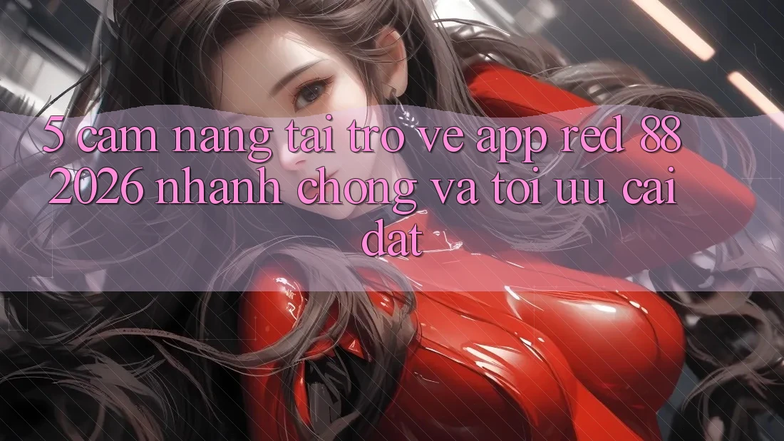5. Cẩm nang Tải trở về App red 88 2026 Nhanh Chóng Và Tối Ưu Cài Đặt
