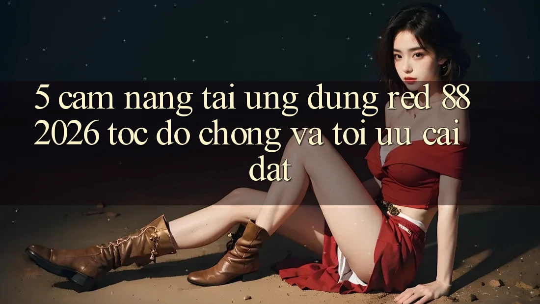 5. Cẩm nang Tải Ứng dụng red 88 2026 Tốc độ Chóng Và Tối Ưu Cài Đặt