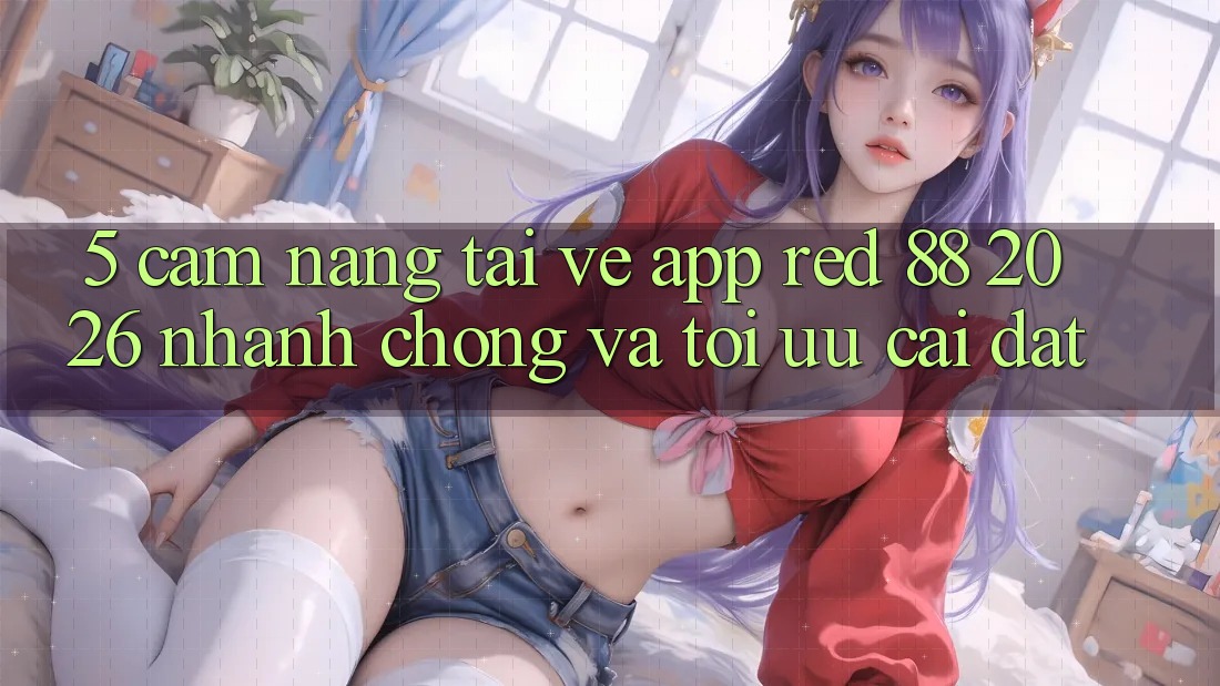 5. Cẩm nang Tải về App red 88 2026 Nhanh chóng Và Tối Ưu Cài Đặt