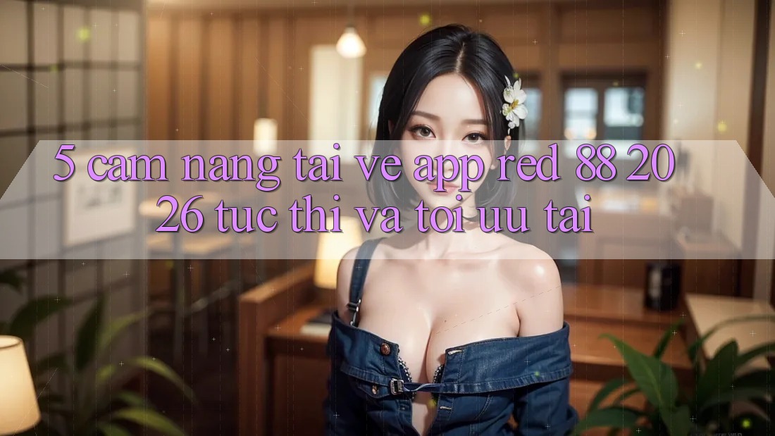 5. Cẩm nang Tải về App red 88 2026 Tức thì Và Tối Ưu Tải