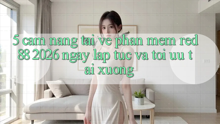 5. Cẩm nang Tải về Phần mềm red 88 2026 Ngay lập tức Và Tối Ưu Tải xuống