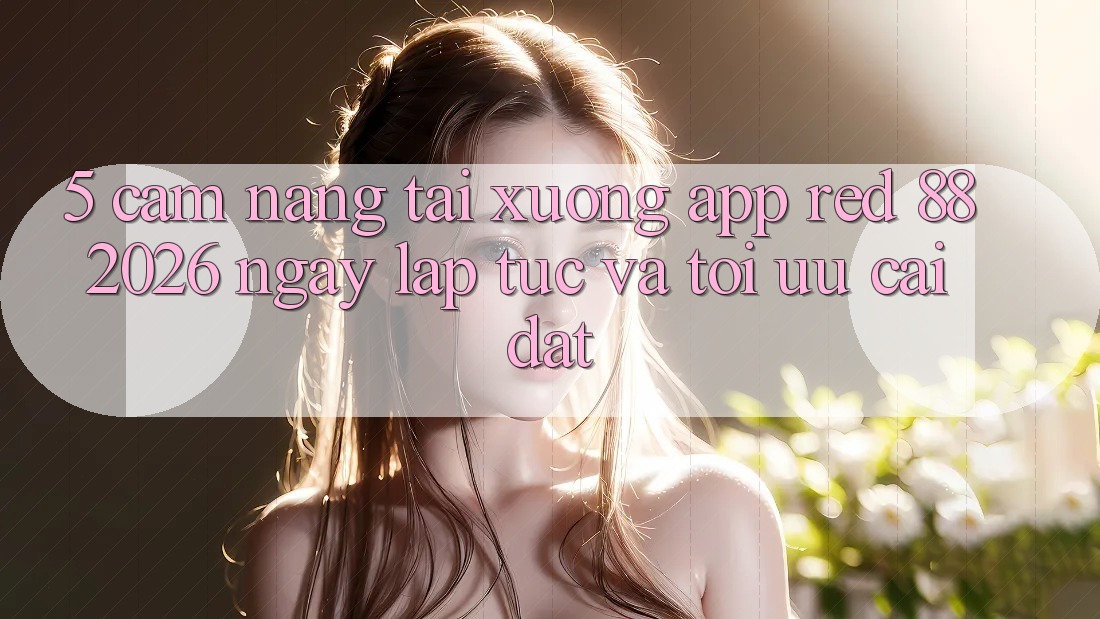 5. Cẩm nang Tải xuống App red 88 2026 Ngay lập tức Và Tối Ưu Cài Đặt