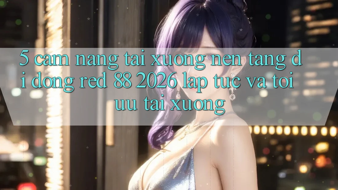 5. Cẩm nang Tải xuống Nền tảng di động red 88 2026 Lập tức Và Tối Ưu Tải xuống