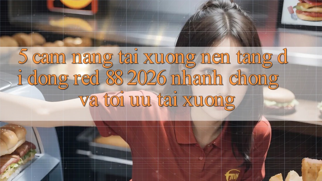 5. Cẩm nang Tải xuống Nền tảng di động red 88 2026 Nhanh chóng Và Tối Ưu Tải xuống