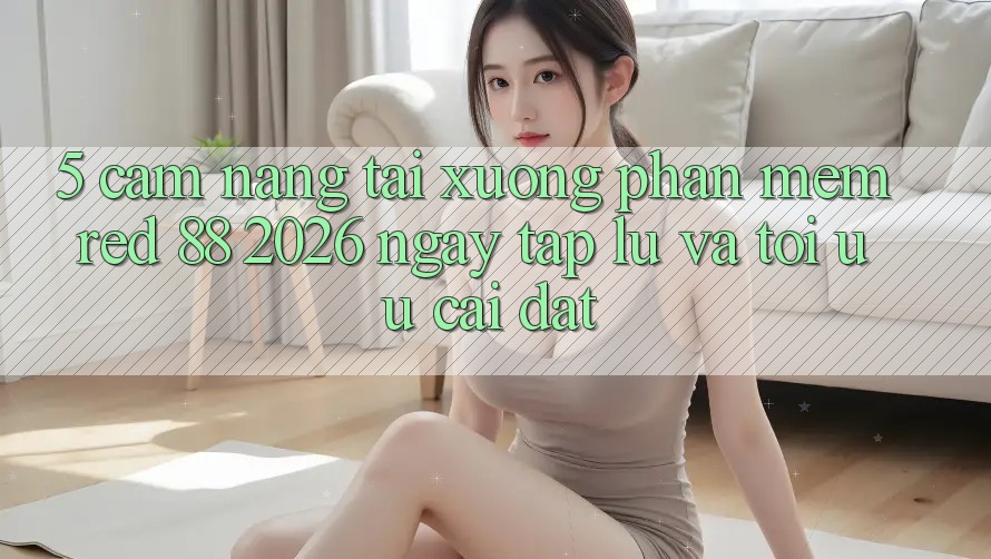 5. Cẩm nang Tải xuống Phần mềm red 88 2026 Ngay tắp lự Và Tối Ưu Cài đặt