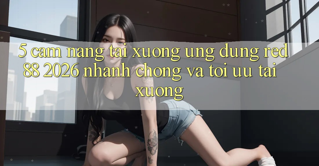 5. Cẩm nang Tải xuống Ứng dụng red 88 2026 Nhanh chóng Và Tối Ưu Tải xuống