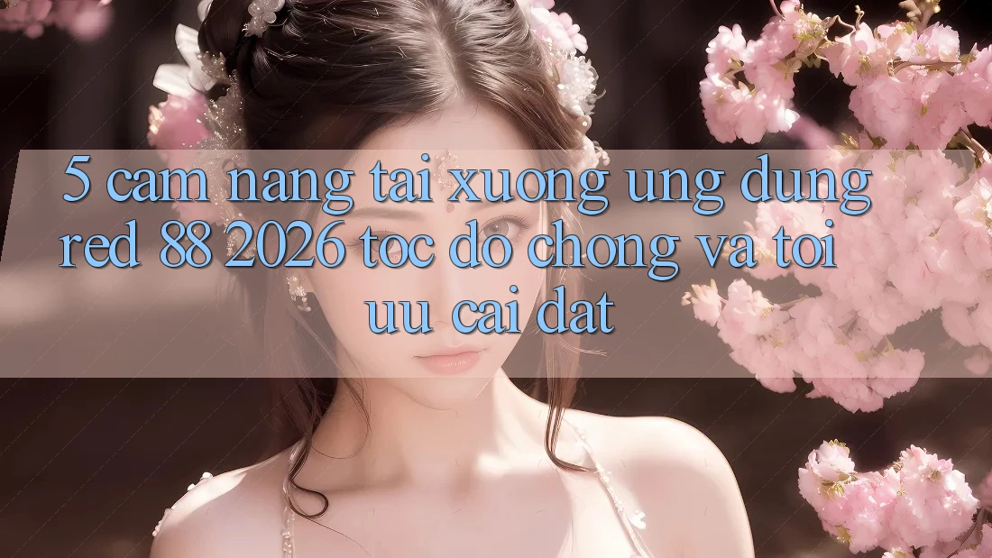 5. Cẩm nang Tải xuống Ứng dụng red 88 2026 Tốc độ Chóng Và Tối Ưu Cài Đặt