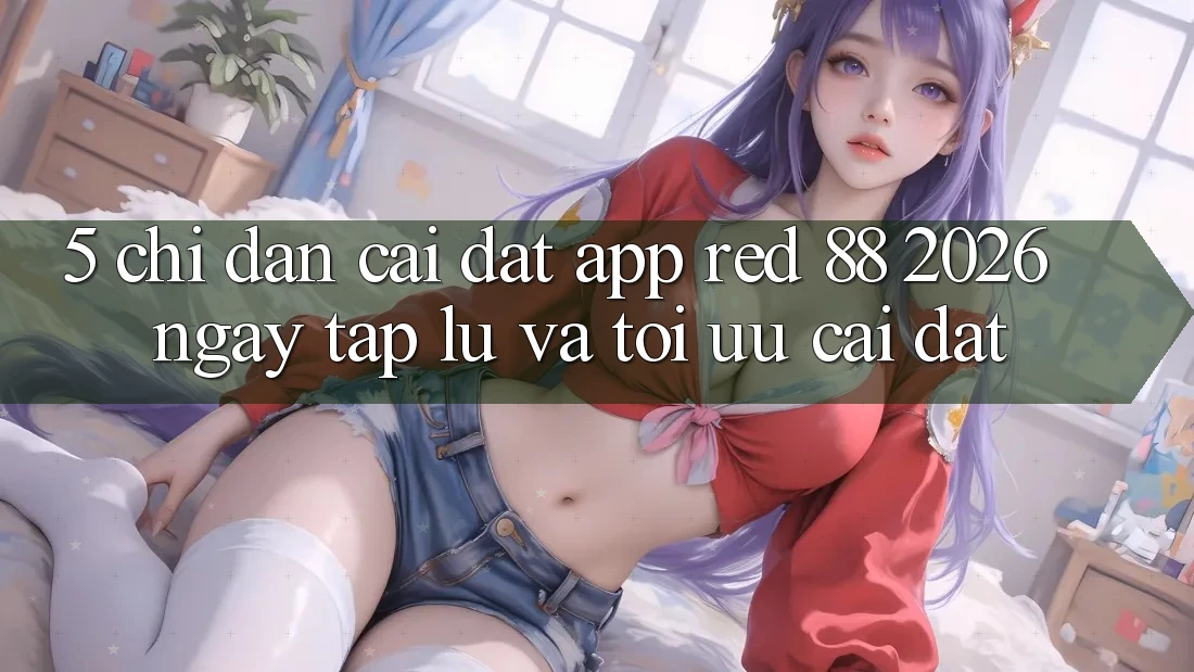 5. Chỉ dẫn Cài đặt App red 88 2026 Ngay tắp lự Và Tối Ưu Cài Đặt