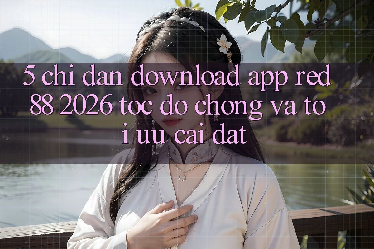 5. Chỉ dẫn Download App red 88 2026 Tốc độ Chóng Và Tối Ưu Cài Đặt