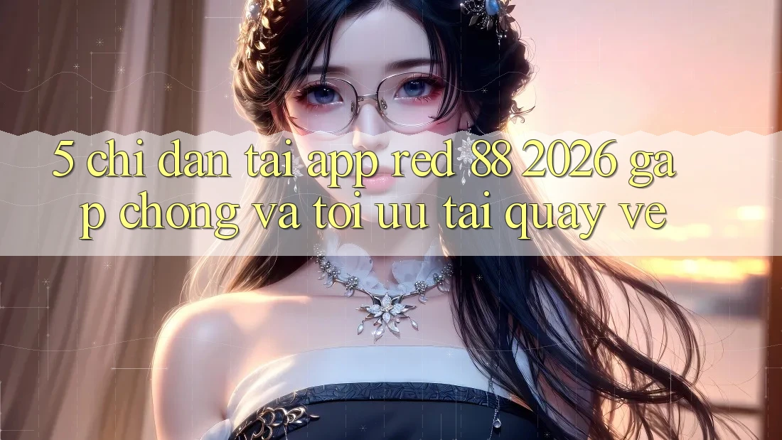 5. Chỉ dẫn Tải App red 88 2026 Gấp Chóng Và Tối Ưu Tải quay về