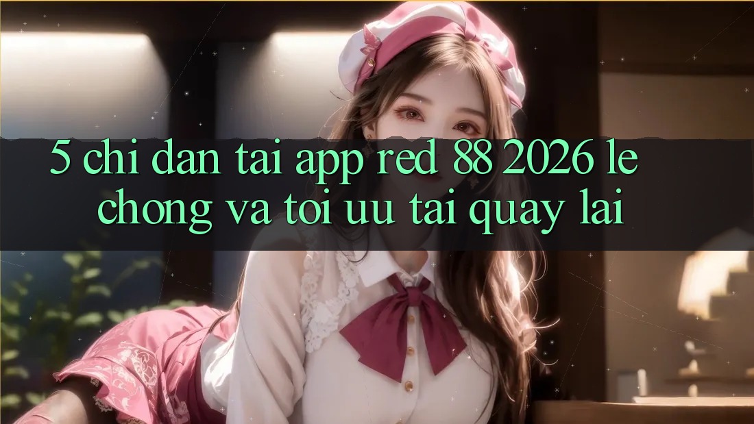 5. Chỉ dẫn Tải App red 88 2026 Lẹ Chóng Và Tối Ưu Tải quay lại
