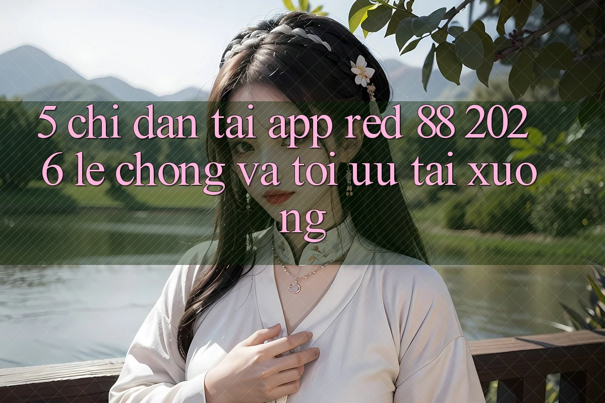 5. Chỉ dẫn Tải App red 88 2026 Lẹ Chóng Và Tối Ưu Tải xuống