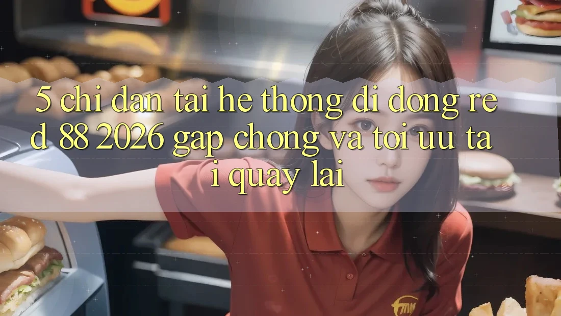 5. Chỉ dẫn Tải Hệ thống di động red 88 2026 Gấp Chóng Và Tối Ưu Tải quay lại