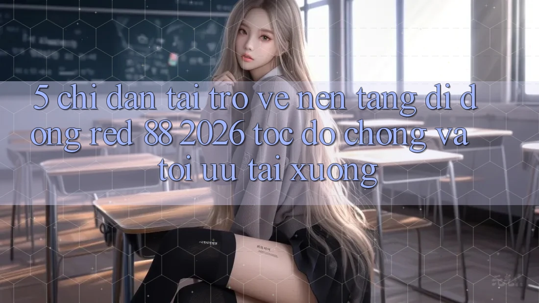 5. Chỉ dẫn Tải trở về Nền tảng di động red 88 2026 Tốc độ Chóng Và Tối Ưu Tải xuống