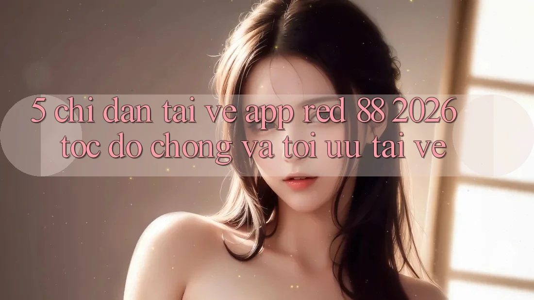 5. Chỉ dẫn Tải về App red 88 2026 Tốc độ Chóng Và Tối Ưu Tải về