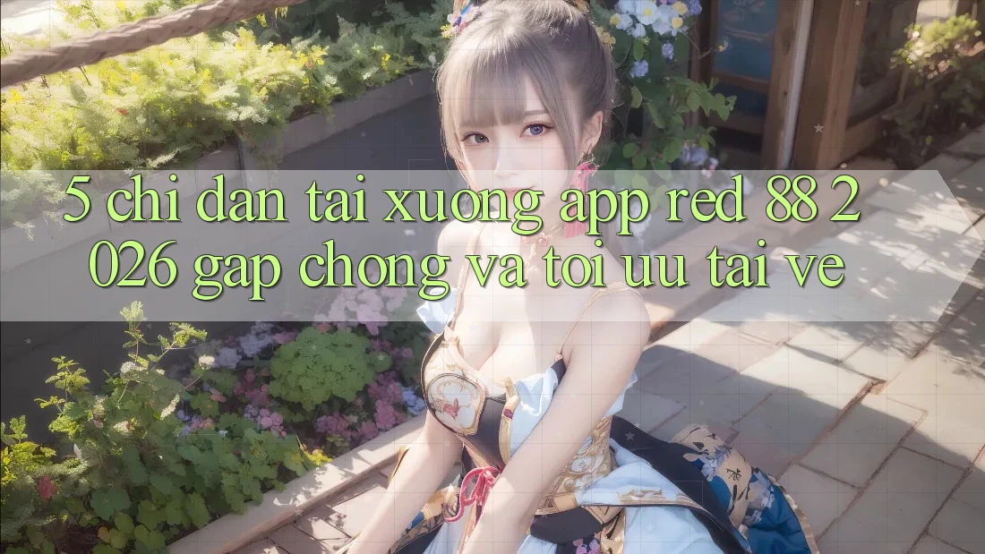 5. Chỉ dẫn Tải xuống App red 88 2026 Gấp Chóng Và Tối Ưu Tải về