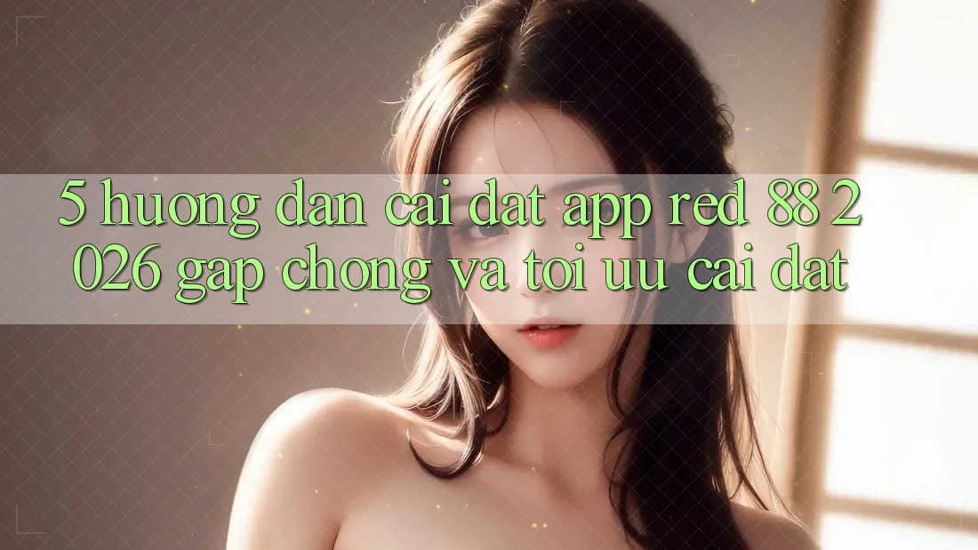 5. Hướng Dẫn Cài đặt App red 88 2026 Gấp Chóng Và Tối Ưu Cài Đặt