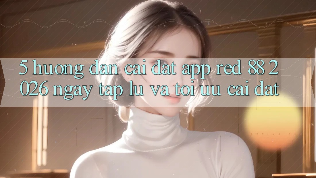 5. Hướng Dẫn Cài đặt App red 88 2026 Ngay tắp lự Và Tối Ưu Cài Đặt
