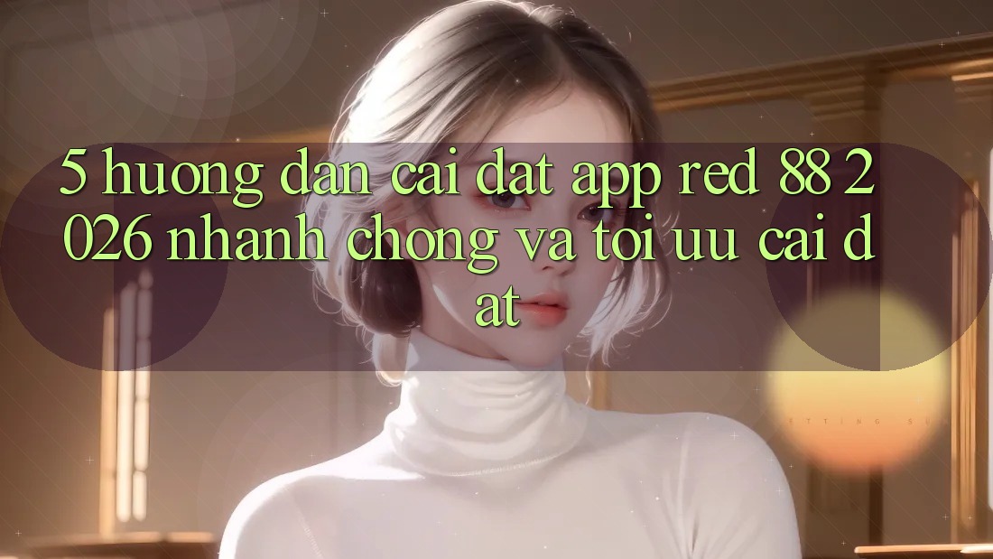 5. Hướng dẫn Cài đặt App red 88 2026 Nhanh chóng Và Tối Ưu Cài Đặt