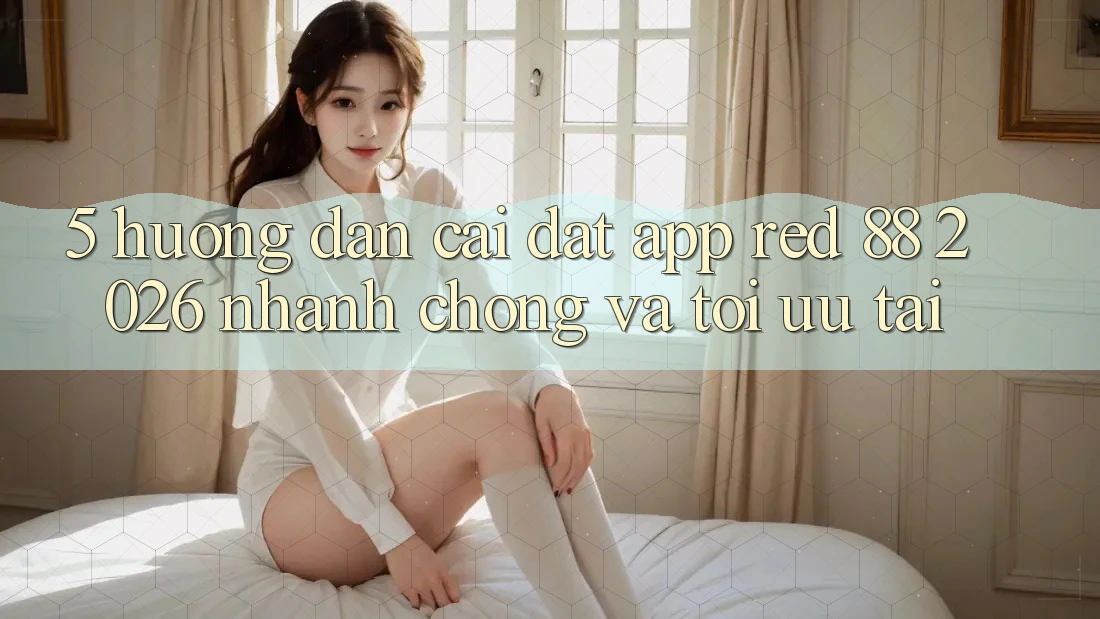5. Hướng Dẫn Cài đặt App red 88 2026 Nhanh chóng Và Tối Ưu Tải