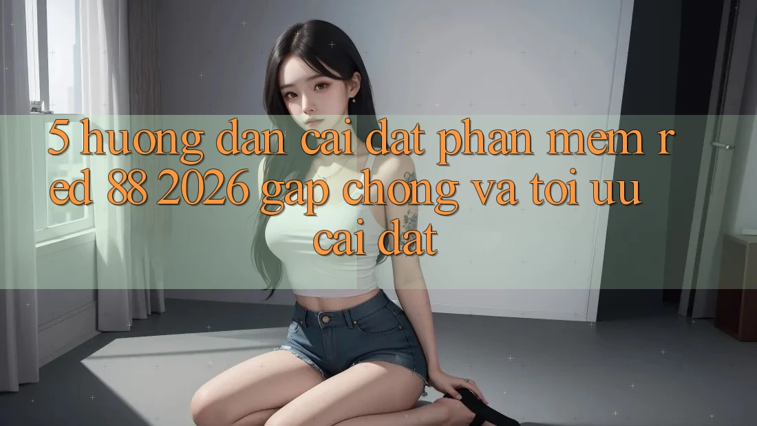 5. Hướng Dẫn Cài đặt Phần mềm red 88 2026 Gấp Chóng Và Tối Ưu Cài Đặt