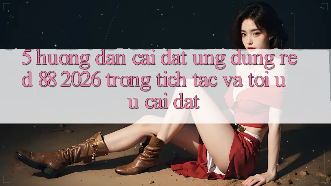 5. Hướng Dẫn Cài đặt Ứng dụng red 88 2026 Trong tích tắc Và Tối Ưu Cài Đặt