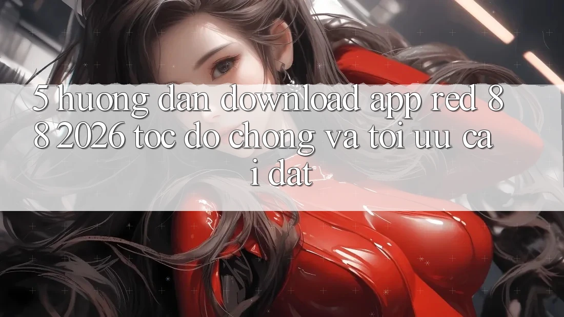 5. Hướng Dẫn Download App red 88 2026 Tốc độ Chóng Và Tối Ưu Cài Đặt