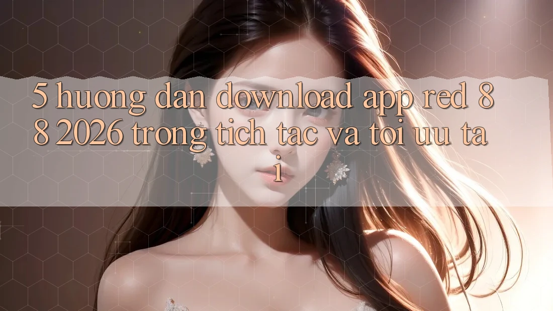 5. Hướng Dẫn Download App red 88 2026 Trong tích tắc Và Tối Ưu Tải