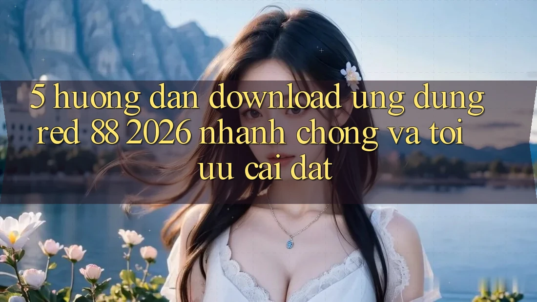 5. Hướng Dẫn Download Ứng dụng red 88 2026 Nhanh Chóng Và Tối Ưu Cài Đặt