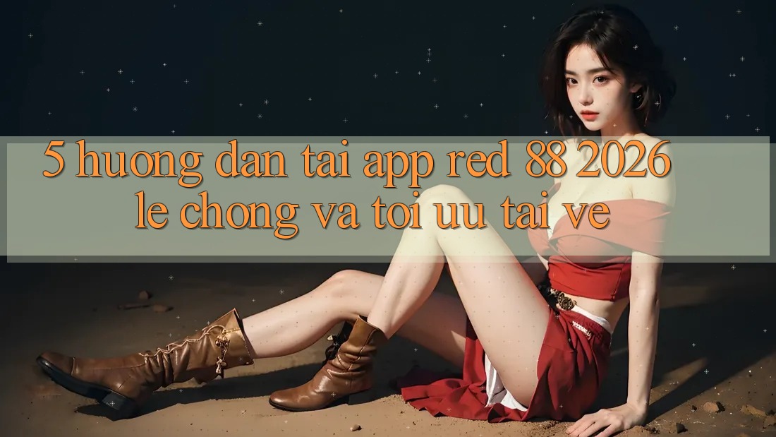 5. Hướng Dẫn Tải App red 88 2026 Lẹ Chóng Và Tối Ưu Tải về
