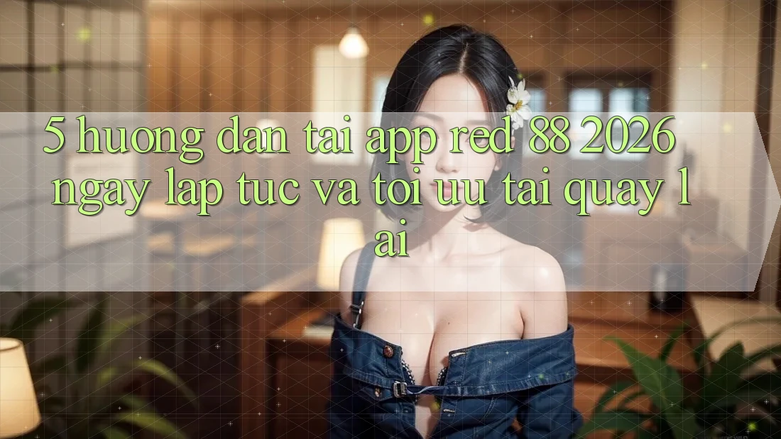 5. Hướng Dẫn Tải App red 88 2026 Ngay lập tức Và Tối Ưu Tải quay lại