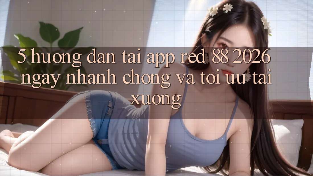 5. Hướng Dẫn Tải App red 88 2026 Ngay nhanh chóng Và Tối Ưu Tải xuống