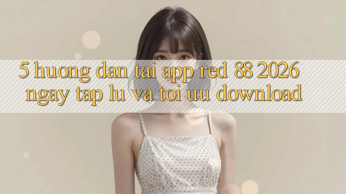 5. Hướng Dẫn Tải App red 88 2026 Ngay tắp lự Và Tối Ưu Download