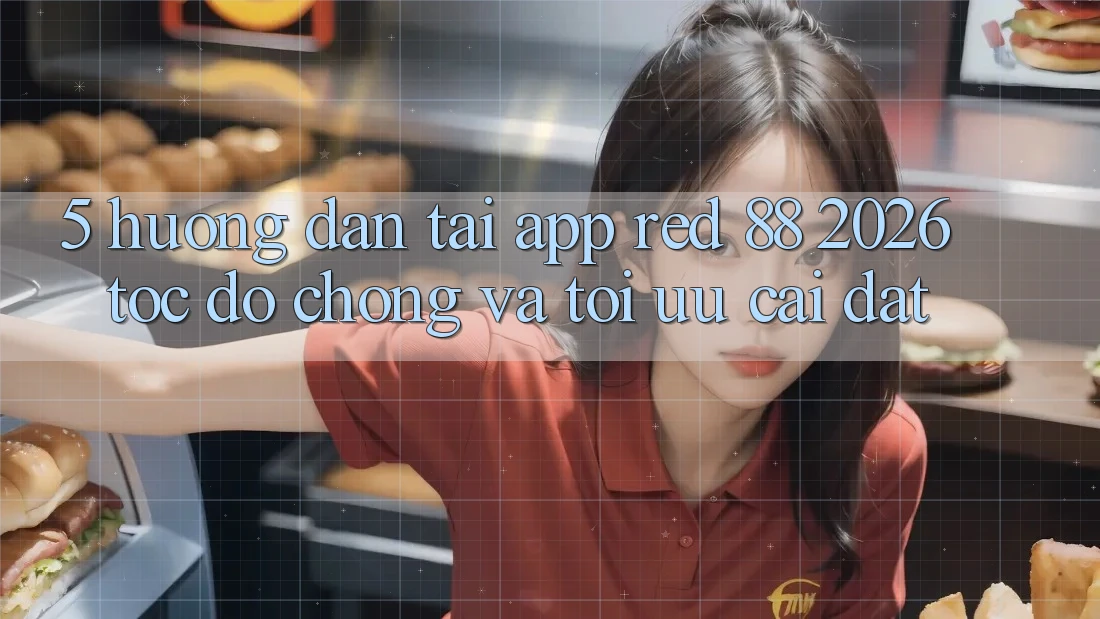 5. Hướng Dẫn Tải App red 88 2026 Tốc độ Chóng Và Tối Ưu Cài Đặt
